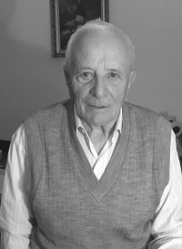 Ervín Sedláček during the filming of Stories of Our Neighbours, 2018