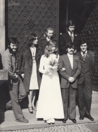 Wedding of Lidmila and Erwin Kukuczkas, 21 March 1974