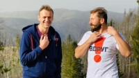 Алексей Навальный и Евгений Чичваркин, Лондон.