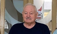 Zdeněk Čepelík after recording within the project Stories of Our Neighbours