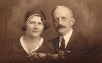 Klára Mullerová, the witness's grandmother and Václav Budovec, her second husband