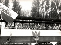 Demonstrace v polském Gdaňsku v létě 1989 