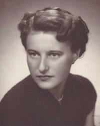 Anežka Kesslerová in 1954