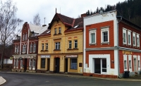 The Červený mlýn restaurant (left) enjoyed a golden time after the fall of the communist regime, when crowds of East Germans flocked there for fried cheese and potatoes