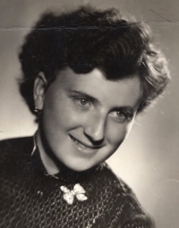 Ludmila Pavlovská, Šumperk, cca 1956