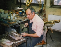 During the production of the saxophone, around the year 2000