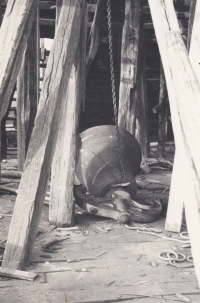 Reconstruction of the Chapel of St. John the Baptist, Old Town, 1973