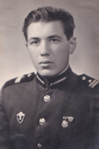 Semen Martkovych during his service in the Soviet army, early 1960s