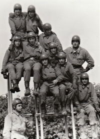 Parachute training in Prešov, 1969 - 1970