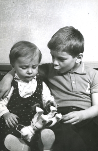 Brothers Martin and Miroslav Svoboda in 1969