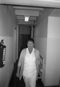 Erika Perniková, nurse, ca. 2000