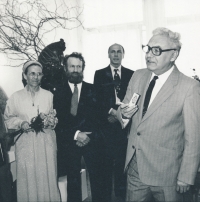 Olga and Miroslav Hudeček, René Tuček, Petr Haničinec, Central Cultural House of Railway Workers Prague, 1970s