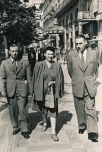 Dad Alexander Zipser and his sister Aranka, Prague, ca. 1939