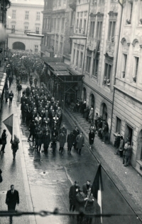 Jan Palach's funeral, 25 January 1969