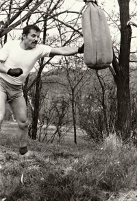 Josef Weinfurt - private training, Luby u Chebu, 1983