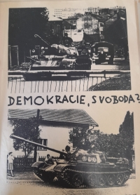 Jeden z letáků z listopadu 1989