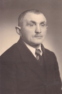 Josef Štivar Sr., founder of the farm, farmer, grandfather of the witness