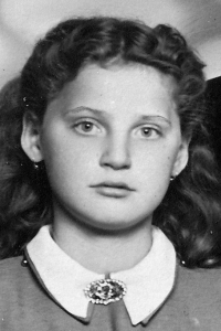 Anna Žátková / kolem roku 1948