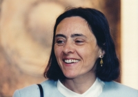 Dana Huňátová in Helsinki in 1995