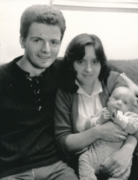 Dana with her husband Čestmir and son Mark