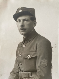 Father Jan Sattran, Czechoslovak Russian Legionnaire, 1919