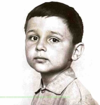 Richard Borovský as a little boy