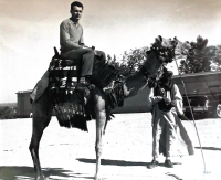 Na zájezdu Zbrojovky Brno do Egypta, 1958 