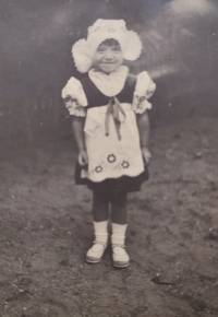 Marie in childhood