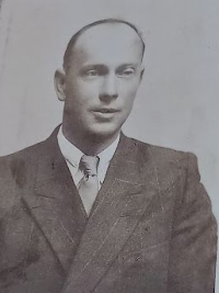 Václav Grill, husband of the witness, 1940s