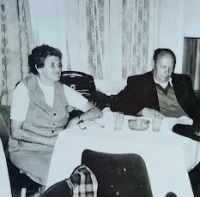 S manželem Václavem Grillem, 80. léta