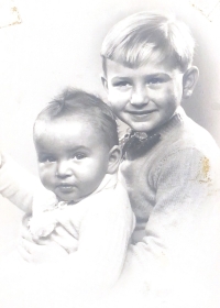 George Drost and his brother Rudy 1947