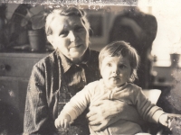 Babička Marie Striczková s Františkou Jirousovou