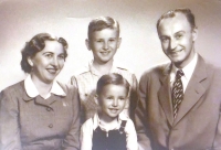 The Drost family, 1950s in the USA