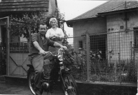 Miroslav Martínek and wife Miluška, née Hlušcová, circa 1969