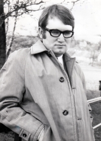 Jiří Fiala během studií, 1964 - 1965