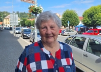 Olga Kroupova in July 2024