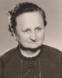 Josef Spáčil's mother Marie Novotná Spáčilová