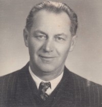 Otec pamětníka Václav Řídký, 1973