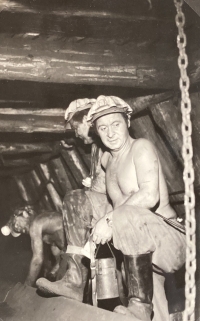 Witness at work in the mines, undated