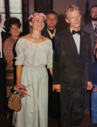 Svatba Terezy a Jiřího Boučkových, 1985