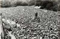 Demonstration at the Opera Square