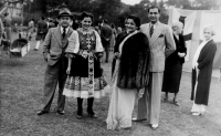 Celebration, Batanagar, India, probably 1940s