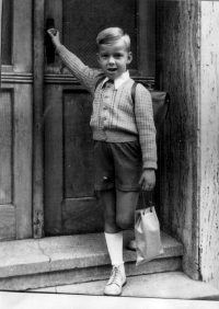 First day of school, 1954