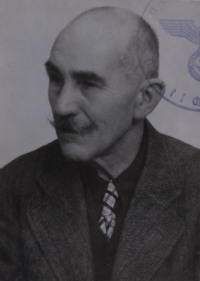 Pamětníkův dědeček Julius Hocke, 1942