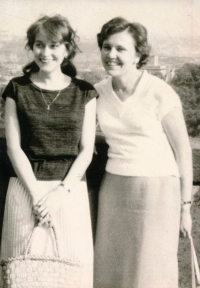 With a friend from Russia, 1965