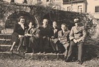 Father of the witness at Circus Kludský, Luxembourg, October 1944