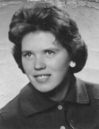 Manželka Zuzana Honsová (roz. Boháčová), 1962 