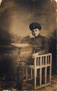 Igor Froněk's Russian grandfather as a student