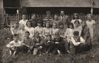 Primary school, Václav Vondrášek, 1950s, Volary