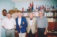 Research on Slovak exile, with Czechoslovak pilots - Canada, 1990s